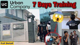 Urban company 7 days training full detail | देखिए urban company में ट्रैनिंग कैसे होती हैं #techac