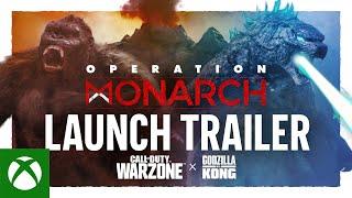 Operation Monarch Launch Trailer feat. Godzilla vs. Kong | Call of Duty: Warzone