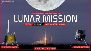 LIVE! SpaceX Blue Ghost x HAKUTOR Lunar Lander Launch