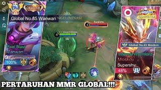 GILA SIH LAWAN GLOBAL MOSKOV! PAKE SKIN ALLSTAR PULA! EARLY BIKIN WANWAN GW KESUSAHAN! GLOBAL WANWAN