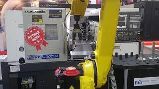 Okuma Genos L300-M & Robot Fanuc I-20 & Mitutoyo Металлообработка 2019 Москва