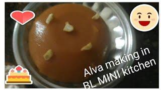 Alva cooking in BL MINI KITCHEN