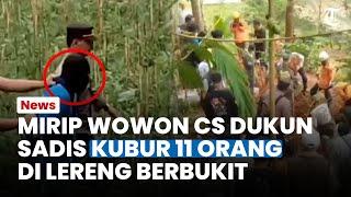 Mengerikan, Mbah Slamet Dukun Pengganda Uang Bunuh dan Kubur 11 Orang di Lereng Perbukitan