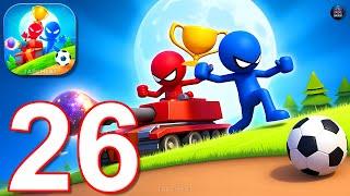 Stickman Party - Gameplay Part 26 - Tournament Mode 1 2 3 4 Players Free Random MiniGames Adventure