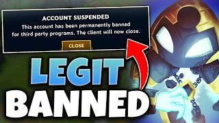 MY 100% WIN RATE XERATH ACCOUNT JUST GOT BANNED!! (REPORTED TOO MANY TIMES)