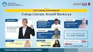 Webinar Cakap Literasi, Kreatif Berkarya