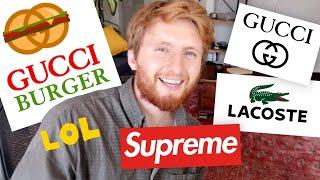 Redesigning Fashion Brands as Fast Food Restaurants! (The Hype Beast Gucci Burger)