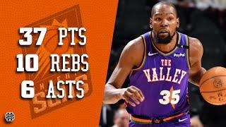 Kevin Durant 37 pts 10 rebs 6 asts vs Pacers 2425 season