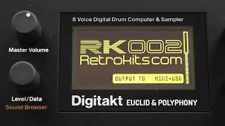 RK-002 gets the Digitakt Polyphony and Euclid generator