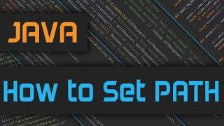 How to set JAVA Path on Windows 10