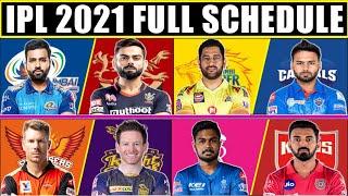 IPL 2021 Schedule, Time Table, Team Squad, All Details, | IPL 2021 | Schedule, All Squad, Playing 11