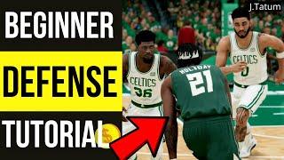 NBA 2K22 On Ball Defense Tutorial (FOR BEGINNERS)