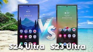 Samsung Galaxy S23 Ultra vs S24 Ultra - Animation & UI Test (One UI 6.1)