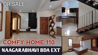 Comfy 110 | Architects 4BHK New Home For Sale Nagarabhavi BDA