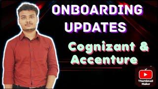 Onboarding Updates || Cognizant & Accenture ||