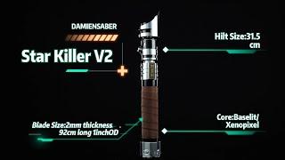 Damiensaber NO.090 Starkiller Xenopixel Saber | Bluetooth Lightsaber Display