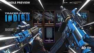 NEW TRACER PACK INDIGO in COLD WAR! (NEW BLAZING BLUE TRACER ROUNDS)
