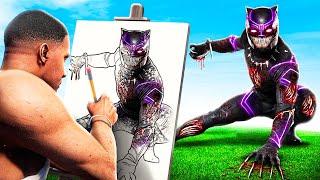 Do NOT Draw CURSED BLACK PANTHER In GTA 5