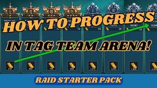 The Best Ways to Tackle Tag Team Arena! | RAID Starter Pack | RAID: Shadow Legends