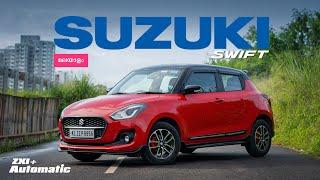 Suzuki Swift ZXi+ Automatic DualJet : Features : Malayalam Review : The Pistons