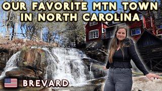 Brevard: Our Favorite Mountain Town in NC! (7 Reasons Why) North Carolina Travel Vlog 2022