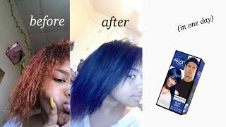 BLEACHING MY HAIR FAIL & DYING IT BLUE | Splat Blue Envy Hair Dye