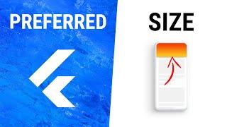 Flutter PreferredSize Widget