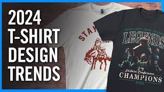 The Top 2024 T-Shirt Design Trends