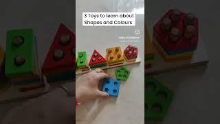 Toys to learn Shapes & Colours