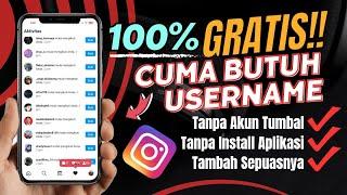 Cara Menambah Followers dan Like Instagram Secara Gratis Sepuasnya Terbaru 2023