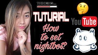 How to set up the nightbot in livestreaming tuturial
