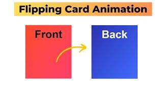 How to Create a Flip Card Effect with HTML & CSS | Flip Cards CSS Tutorial