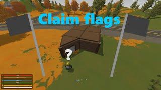 Hiding your CLAIM FLAGS! | Unturned Tutorials Done Fast