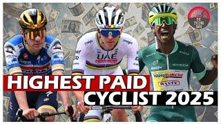 Top 10 Highest Salaries in Pro Cycling 2025: Tadej Pogačar, Remco Evenepoel & Biniam Girmay