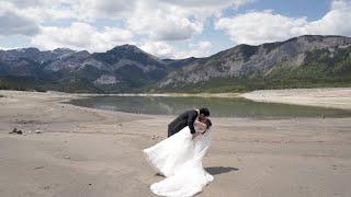 Barrier Lake Elopement Wedding - Kananaskis Alberta. The Wedding of Yuki and James