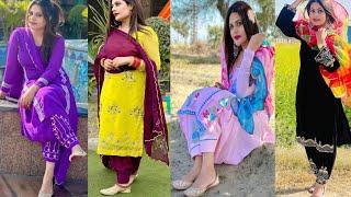  top new punjabi suit design 2023/embroidery Punjabi suit/#2023 #punjabi_suits #instagram #trending