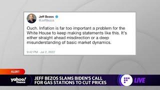 Former Amazon CEO Jeff Bezos slams Biden over gas price inflation