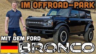 FORD BRONCO 2022 | DEUTSCHLAND | WERBEVIDEO | Unterwegs im Offroad-Park | MUSTANG 302 GmbH