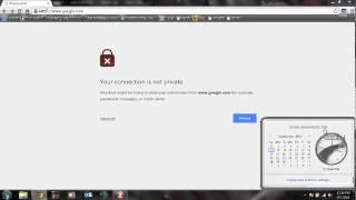 How to fix "Your connection is not private" | TutorialRegion