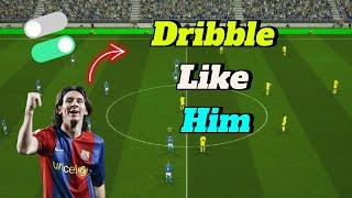 How to Dribble WITHOUT any SKILLS  eFootball 2025 Mobile 