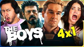 THE BOYS 4x1 REACTION | Karl Urban, Jack Quaid, Antony Starr, Erin Moriarty | Amazon Prime