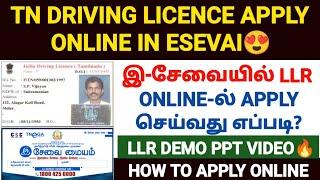 driving licence apply online tamil | how to apply driving license online in tamil | llr apply online