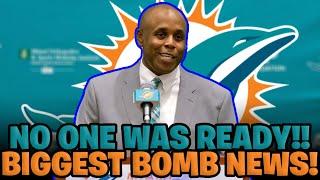 ️ [THE BOMB IS OUT!!] ALL WERE CAUGHT OFF GUARD!! SHOCKED THE FANS!! MIAMI DOLPHINS NEWS!!