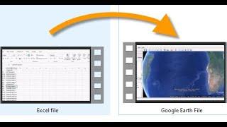 Excel data to Google earth. How to convert excel files into kml or kmz