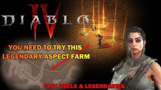 Diablo 4 Easy Legendary Aspect Farm For All Levels - Obels - Gold - XP