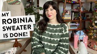 My Robinia Sweater is Done! | Not the Worst(ed) Knitting Podcast Ep 27