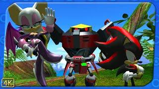 Sonic Heroes ⁴ᴷ Team Dark's Story (All A Ranks)