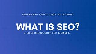 What Is SEO And Why Is It Important?