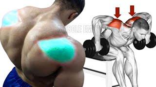 5  BEST REAR DELTOID EXERCISES WITH DUMBBELLS ONLY AT HOME