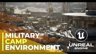Unreal Engine 5 - Create Huge Military Camp #unrealengine #unrealengine5 #gamedev